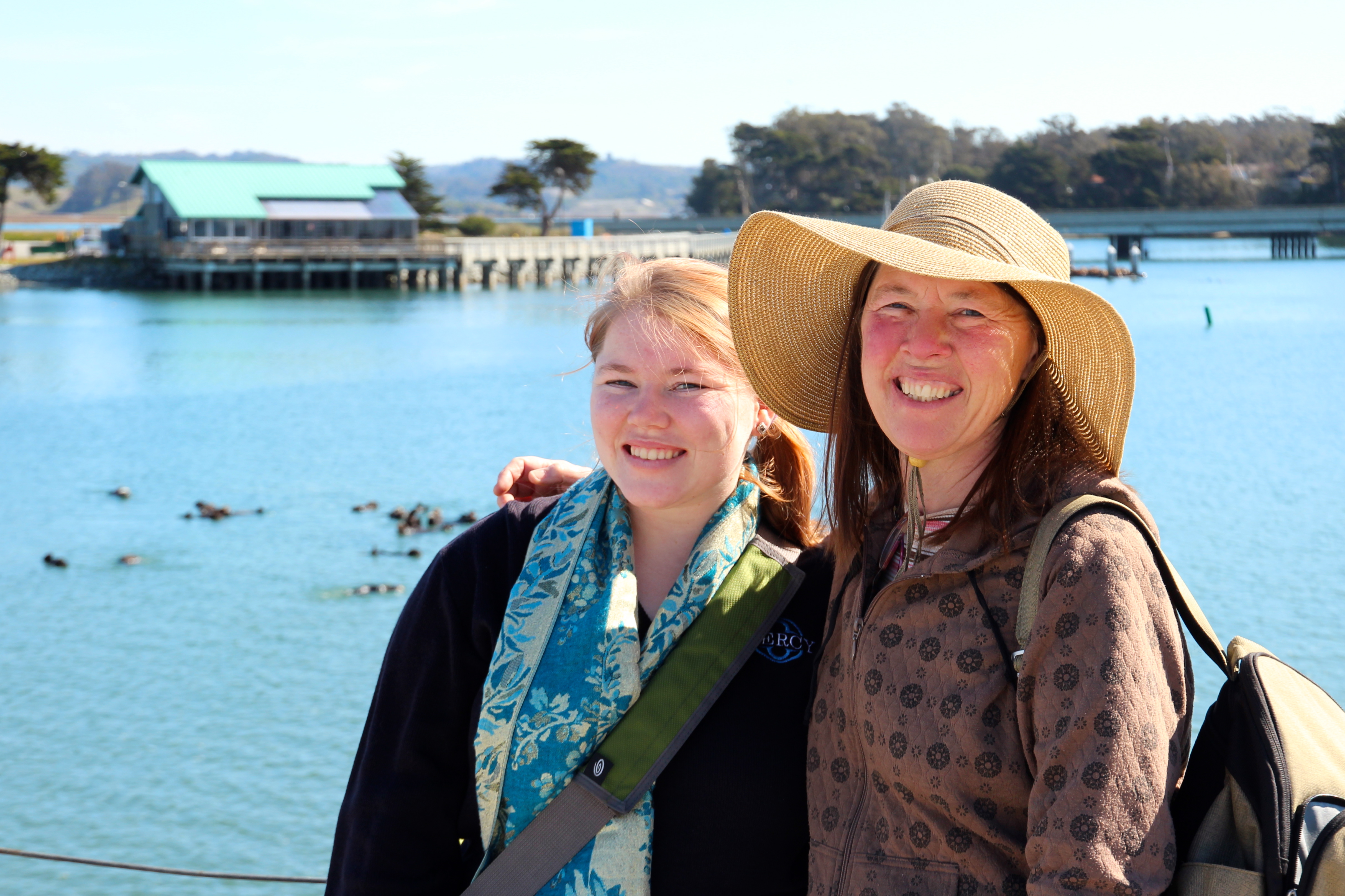 Mom and I In Monterey