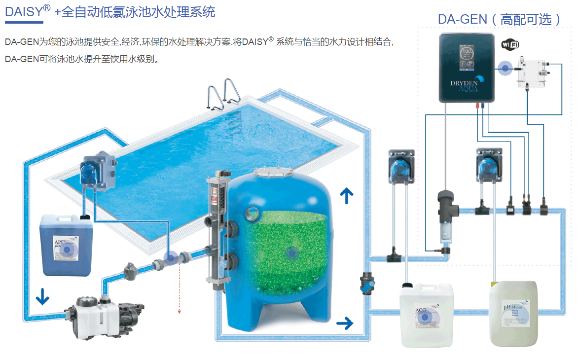 私家别墅游泳池水处理系统,别墅游泳池水处理系统,别墅游泳池水处理设备